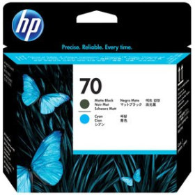 Originales inkjet CABEZAL INKJET HP C9404A Nº70 DESINGJET Z5200 NEGRO MATE y CIAN 82603412  500506