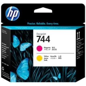 Originales inkjet CABEZAL INKJET HP F9J87A Nº744 DESINGJET MAGENTA y AMARILLO 45006181  TC72
