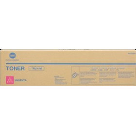 Originales laser TONER KONICA-MINOLTA TN611M BIZHUB C550/C650 MAGENTA 27.000 PAG. 62503536  51923