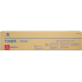 Originales laser TONER MINOLTA-QMS TN210M BIZHUB C250/C250P/C252 MAGENTA 12.000 PÁG. 10403895  88101353