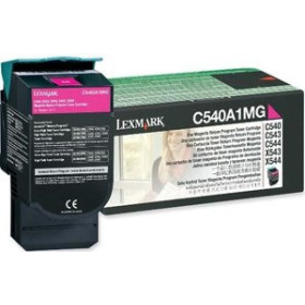 Originales laser TONER LEXMARK C540A1MG C540/543/544/X543/544 MAGENTA (1.000 PÁG.) 10403768  1304SUPA