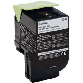 Originales laser TONER LEXMARK 70C20K0 CS310DN/310N/410DN/410DTN/410N/510DE/510DTE NEGRO (1.000 PAG.) 10405265  2396LO-EX