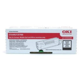 Originales laser TONER OKI C5600/5700 NEGRO (6.000 PAG.) TYPE C8 10405588  400205899