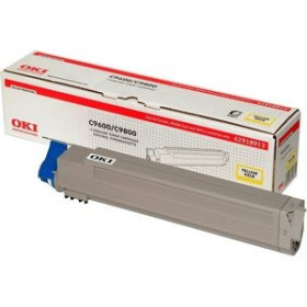 Originales laser TONER OKI C9600/9650/9800/9850 AMARILLO (15.000 PAG.) TYPE C7 10405375  400195520