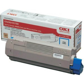 Originales laser TONER OKI 43872307 C5650/5750 CIAN TYPE C11 (2.000 PAG.) 10405171  400183096