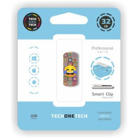 Memorias USB MEMORIA USB 32GB TECH-ONE-TECH EMOJI ME PARTO 2.0 (Incluye Canon LPI de 0.24 ) 10403494  02500010