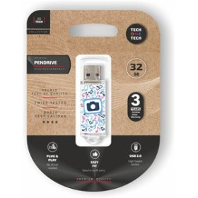 Memorias USB MEMORIA USB 32GB TECH-ONE-TECH FOTO DREAM 2.0 (Incluye Canon LPI de 0.24 ) 10417176  504SA16-02