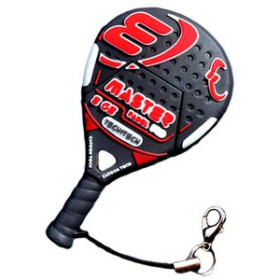 Memorias USB MEMORIA USB 32GB TECH-ONE-TECH RAQUETA PADEL ROJA 2.0 (Incluye Canon LPI de 0.24 ) 10404000  4012517