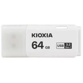 Memorias USB MEMORIA USB 64GB KIOXIA/TOSHIBA TRANSMEMORY U301 3.2 BLANCO (Incluye Canon LPI de 0
