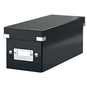 Archivo CD/DVD ARCHIVADOR CAJA PARA CD/DVD LEITZ CLICK&STORE 143x136x352 NEGRO 10401668  921403