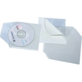 Archivo CD/DVD FUNDA CD/DVD GRAFOPLAS PVC 127x127 BOLSA DE 10 ADHESIVAS (150µ) 10401669  921404