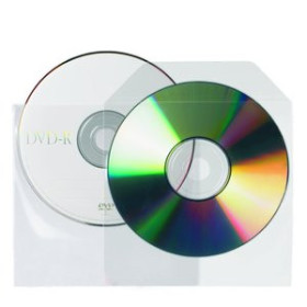 Archivo CD/DVD FUNDA CD/DVD 3L PP 125x128 BOLSA DE 100 10404725  852503