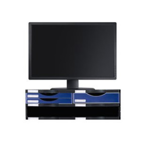 Soportes y brazos para monitores SOPORTE MONITOR ARCHIVO 2000 CON CAJONES AZUL 10403406  62/A