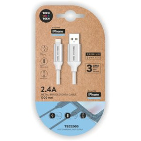 Cables de datos CABLE TECH-ONE-TECH USB-LIGHTNING ALTO RENDIMIENTO 2