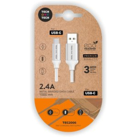 Cables de datos CABLE TECH-ONE-TECH USB-USB-C ALTO RENDIMIENTO 2