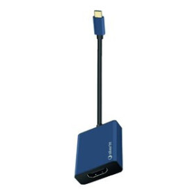 Cables de datos ADAPTADOR SILVER HT USB-C A HDMI 4K AZUL NAVY 10408703  46290136