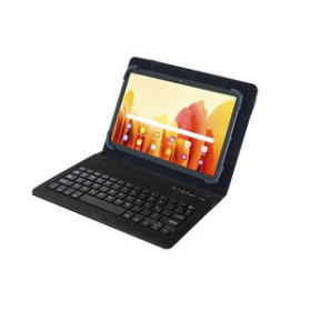 Transporte de equipos FUNDA TABLET SILVER HT UNIVERSAL WAVE 9"-11" CON TECLADO CABLE MICRO USB/USB-C NEGRO 15302460  54003050
