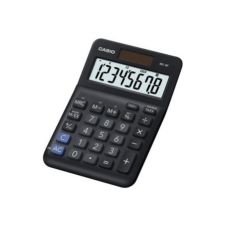 Calculadoras sobremesa CALCULADORA SOBREMESA CASIO 8 DIGITOS MS-8F 15302224  53262099