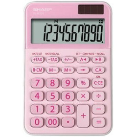 Calculadoras sobremesa CALCULADORA SOBREMESA SHARP 10 DIGITOS EL-M335BPK ROSA 15302232  53264014
