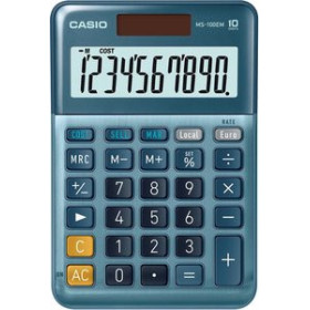 Calculadoras sobremesa CALCULADORA SOBREMESA CASIO 10 DIGITOS MS-100 TER 15302236  53264099