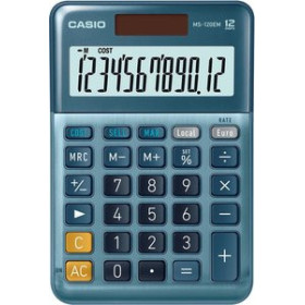 Calculadoras sobremesa CALCULADORA SOBREMESA CASIO 12 DIGITOS MS-120 EM 15302808  91030