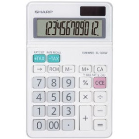 Calculadoras sobremesa CALCULADORA SOBREMESA SHARP 12 DIGITOS EL-320W 15302488  628442