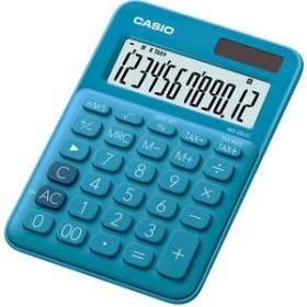 Calculadoras sobremesa CALCULADORA SOBREMESA CASIO 12 DIGITOS MS-20UC AZUL 15302492  628444