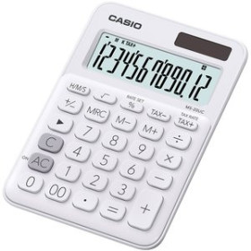 Calculadoras sobremesa CALCULADORA SOBREMESA CASIO 12 DIGITOS MS-20UC BLANCO 15302494  626233