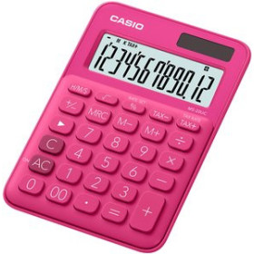 Calculadoras sobremesa CALCULADORA SOBREMESA CASIO 12 DIGITOS MS-20UC ROJO 15302495  628445