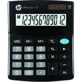 Calculadoras sobremesa CALCULADORA SOBREMESA HP 12 DIGITOS HP-OC 112/INT BX 15303284  8550E