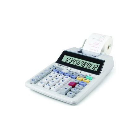 Calculadoras impresoras CALCULADORA IMPRESORA SHARP 12 DIGITOS EL-1750V 15301313  00394000