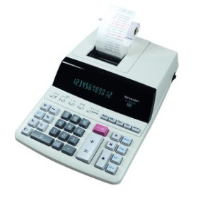 Calculadoras impresoras CALCULADORA IMPRESORA SHARP 12 DIGITOS EL-2607V 15301502  39422000