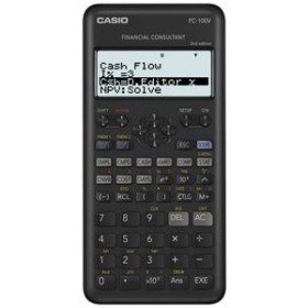 Calculadoras financieras y gráficas CALCULADORA FINANCIERA CASIO 10+2 DIGITOS FC-100V-2 (4 líneas) 15301999  39835560