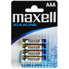 Pilas PILAS ALCALINA MAXELL LR03 BLISTER DE 4 (M004) 15302000  39835567
