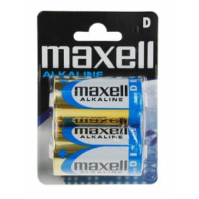 Pilas PILAS ALCALINA MAXELL LR20 BLISTER DE 2 (M008) 15301969  00398000