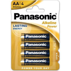 Pilas PILAS PANASONIC ALKALINE POWER AA LR06 BLISTER DE 4 15302885  39222033