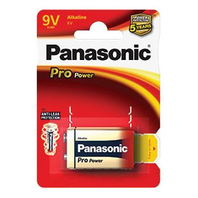 Pilas PILAS PANASONIC ALKALINE POWER 9V LR61 BLISTER DE 1 15302890  39222055