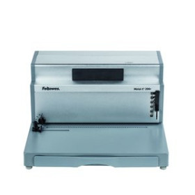Encuadernación espiral ENCUADERNADORA ESPIRAL FELLOWES paso 5:1 METAL E200R (ELECTRICA) 41601161  LC424BK
