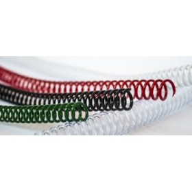 Encuadernación espiral ESPIRAL PLASTICO paso 64 (5:1") TRASPARENTE 14 mm CAJA de 100 41601153  LC426Y