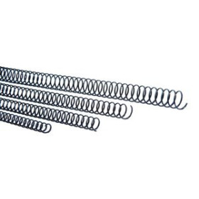 Encuadernación espiral ESPIRAL METALICA paso 56 (4:1") NEGRO 14 mm CAJA de 100 10901369  C200992657