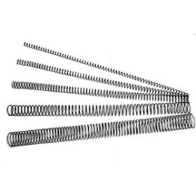 Encuadernación espiral ESPIRAL METALICA paso 64 (5:1") NEGRO 38 mm CAJA de 25 10701663  05223H70/25