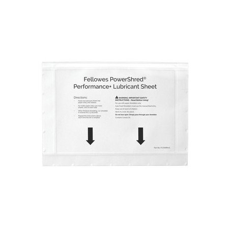 Aceite para destructoras ACEITE para DESTRUCTORAS FELLOWES en HOJAS PACK DE 10 41101205  T596500