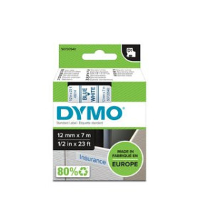 Cintas de rotular CINTA de ROTULAR DYMO LM D1 7m 12mm AZUL sobre BLANCO (45014) 41001435  3YM62AE