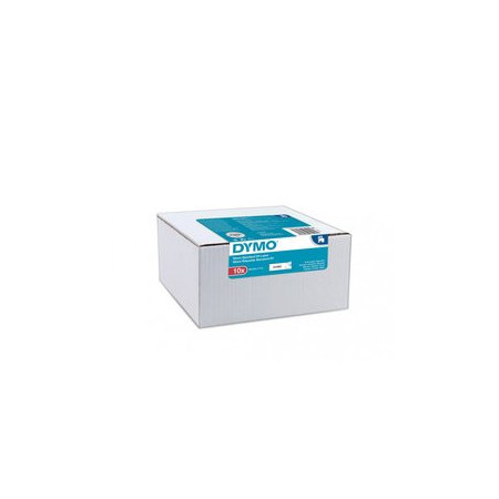 Cintas de rotular CINTA de ROTULAR DYMO LM D1 7m 12mm NEGRO sobre BLANCO PACK DE 10 (45013) 41901280  PFA531