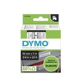 Cintas de rotular CINTA de ROTULAR DYMO LM D1 7m 19mm NEGRO sobre BLANCO (45803) 10701716  C200040836