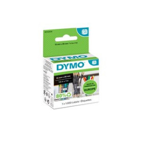 Etiquetado electrónico ETIQUETAS DYMO LABEL WRITER  13x25 mm ROLLO 1.000 uds.PAPEL BLANCO MULTIFUNCION (11353) 10701503  20288