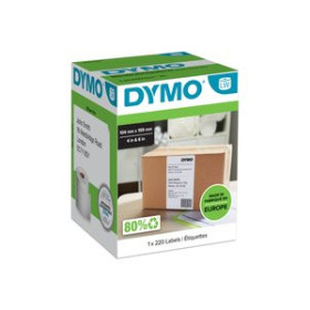 Etiquetado electrónico ETIQUETAS DYMO LABEL WRITER 104x159 mm ROLLO 220 uds.PAPEL BLANCO ENVIO máquina 4XL 10701610  20297
