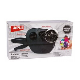 Etiquetado de precios ETIQUETADORA de PRECIOS APLI 2 LINEAS PREMIUM 10701884  F55253500