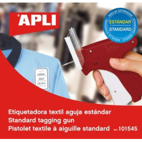 Etiquetado textil ETIQUETADORA TEXTIL APLI ESTANDAR PARA NAVETES 16001493  DX060138