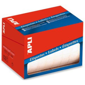Etiquetas adhv. escritura manual ETIQUETAS ADH.MANUALES ROLLO APLI BLANCAS C.ROMOS  31x100 mm 500 uds.(01692) 24405202  7590